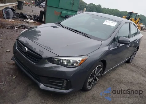 2022 Subaru Impreza Sport from USA, damaged, VIN 4S3GKAM65N3600242